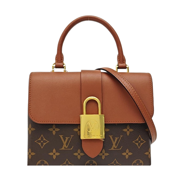 LOCKY BB Monogram Coated Canvas Brown
