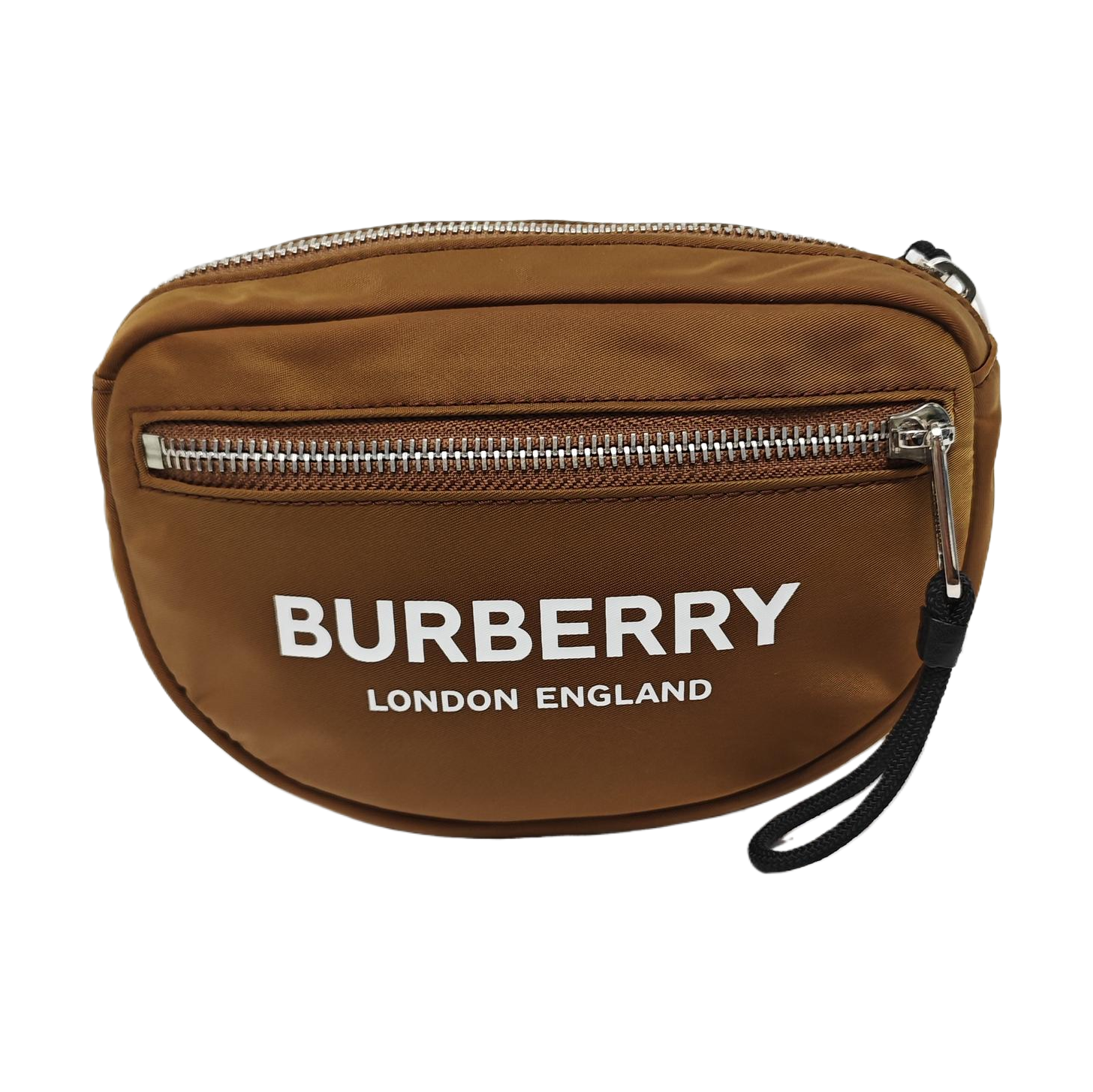Nylon Belt Bag Small Brown