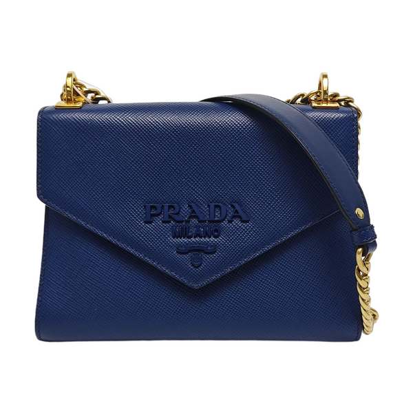 Monochrome Saffiano Calfskin Blue