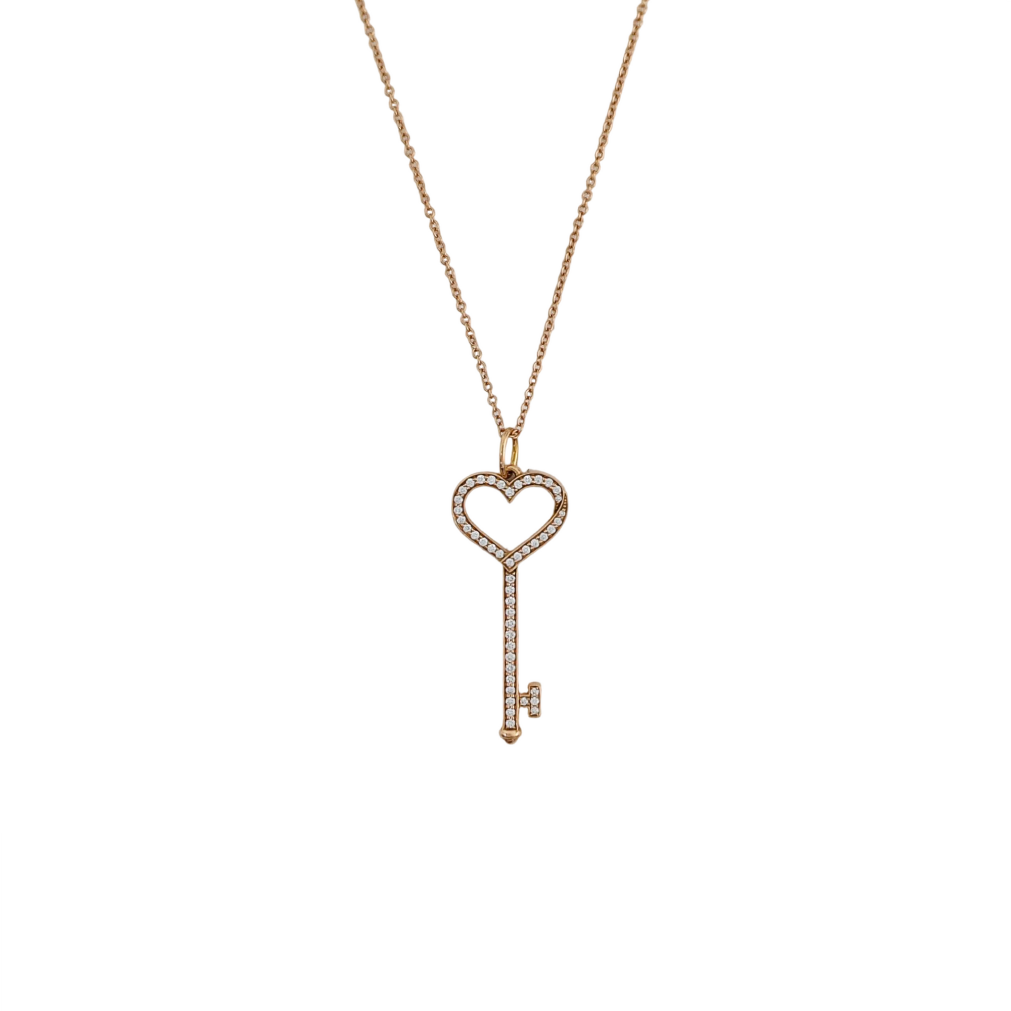18k Rose Gold Jewelry Set