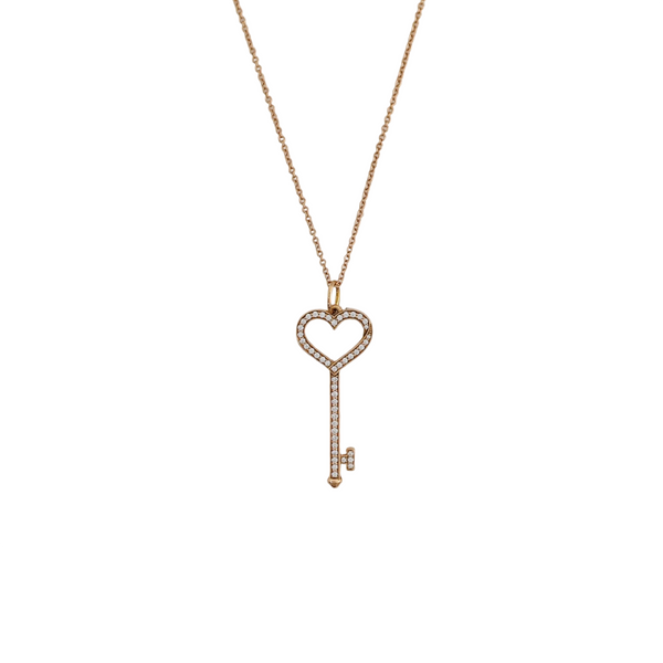18k Rose Gold Jewelry Set