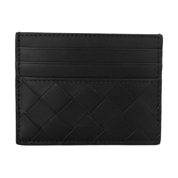 Calfskin Card Holder Black