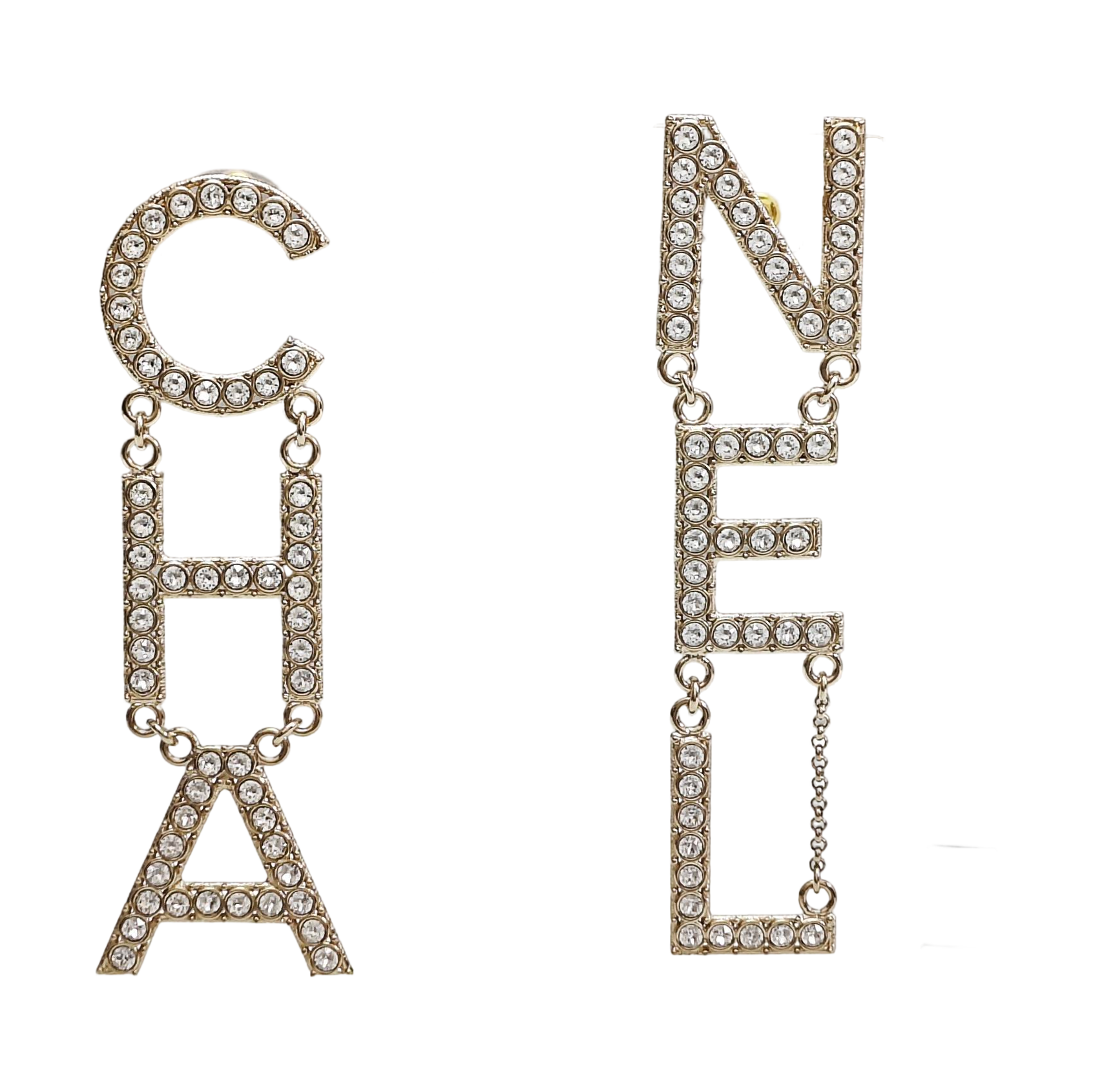 Metal Gold Stud Earrings