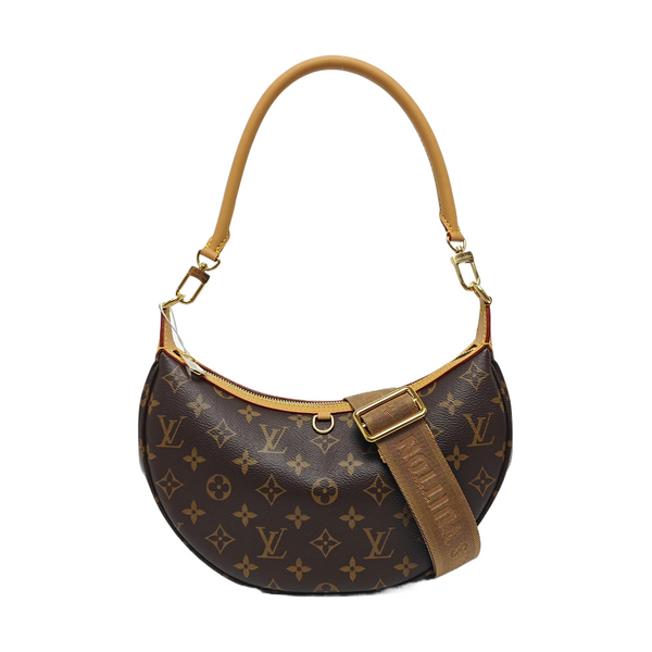LOOPING Monogram Coated Canvas Brown