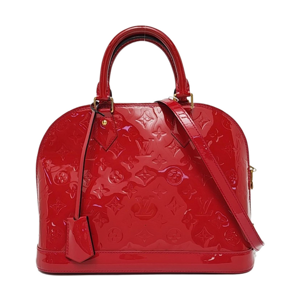 Authenticated pre-owned  ALMA PM Patent Leather Pink - Shoulder Bag at Looply