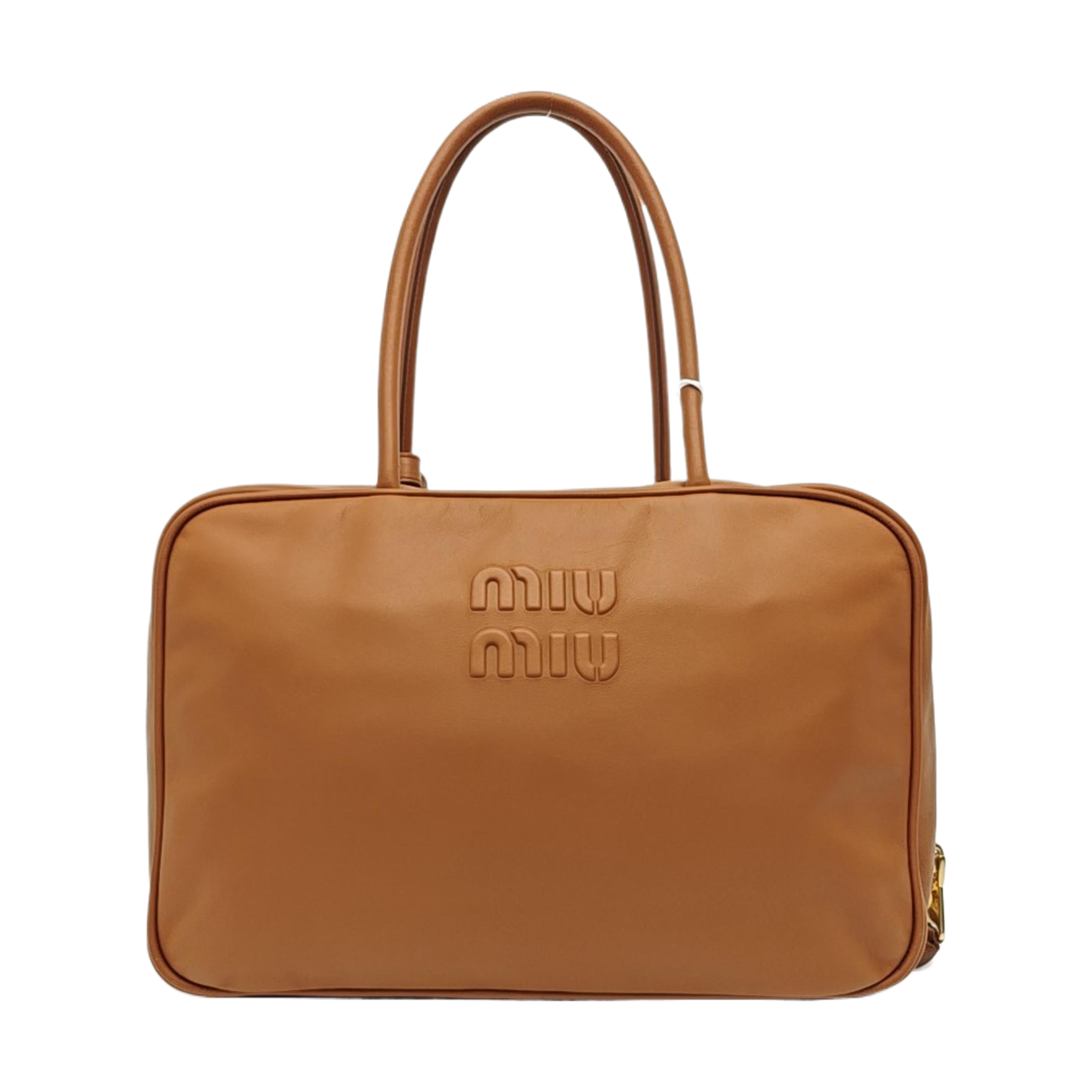 Beau Large Calfskin Brown