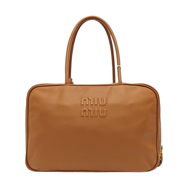 Beau Large Calfskin Brown