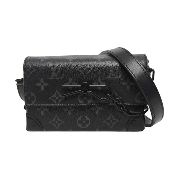 STEAMER Mini Monogram Coated Canvas Black