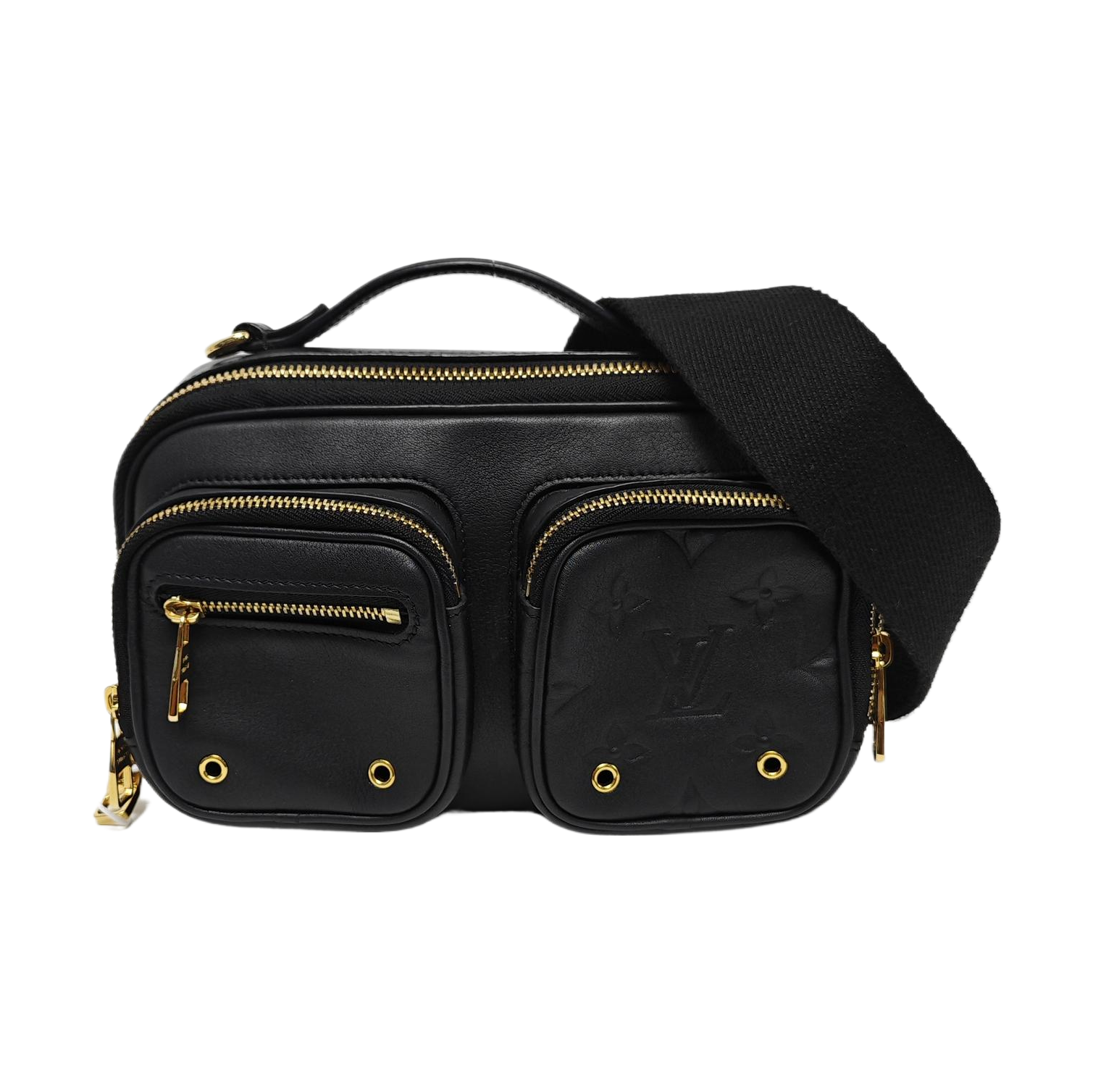 UTILITY Monogram Calfskin Black
