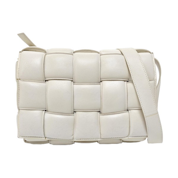 Cassette Medium Lambskin White