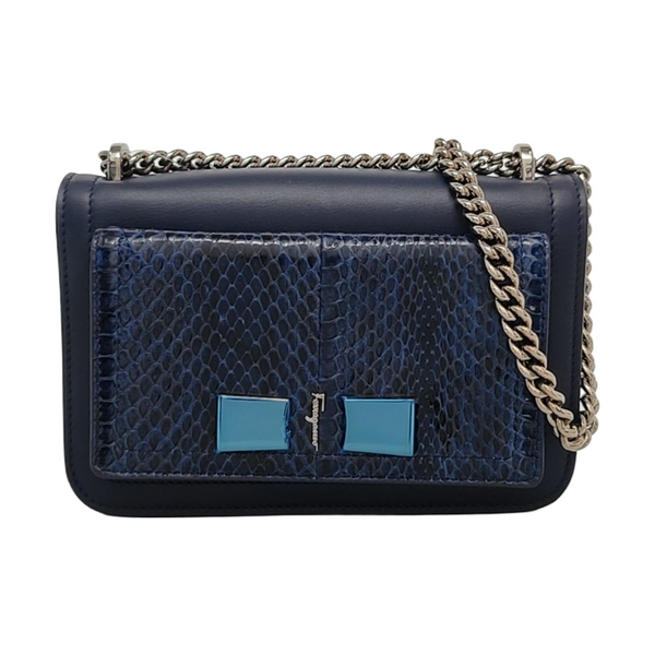 Ginny Calfskin Blue
