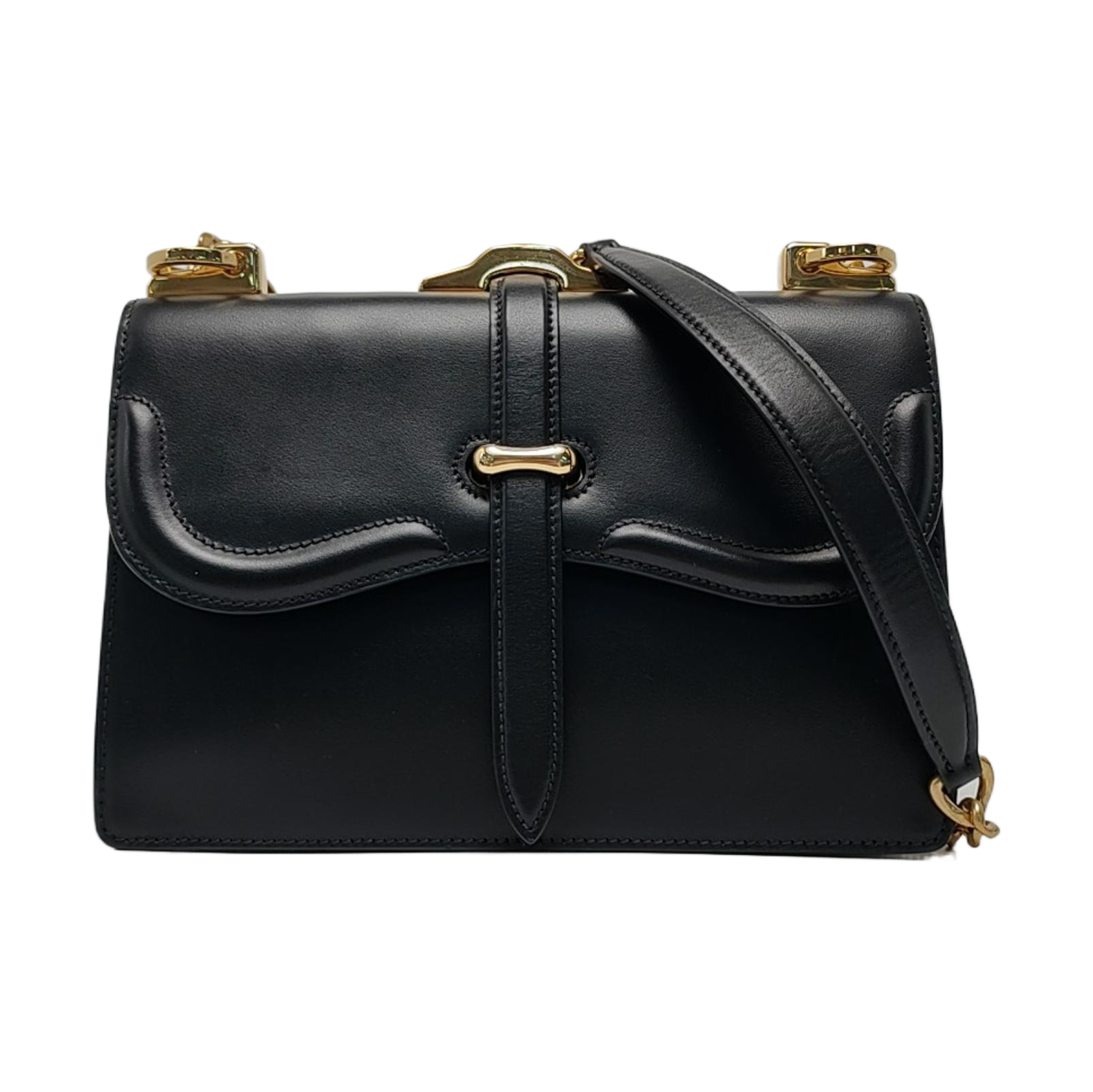 Belle Calfskin Black