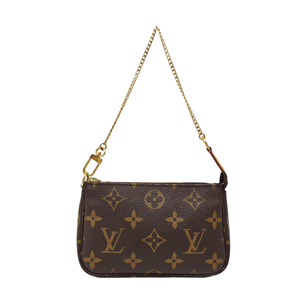 ACCESSOIRES Mini Monogram Coated Canvas Brown