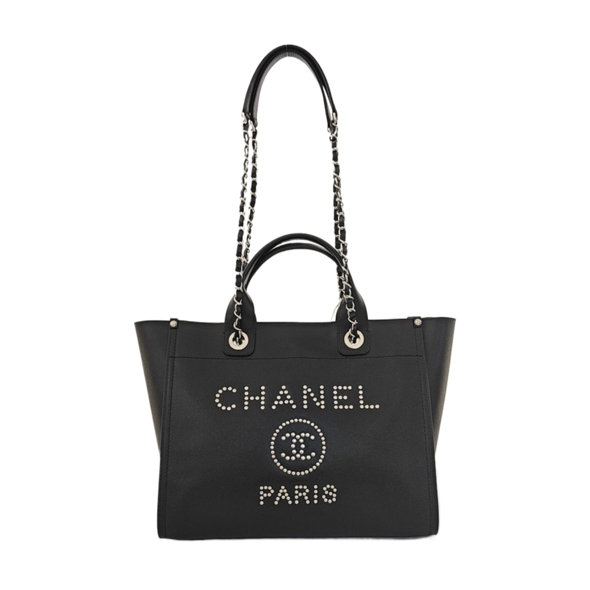 DEAUVILLE Small Calfskin Black