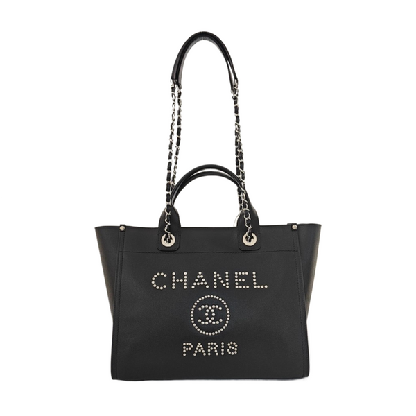 DEAUVILLE Small Calfskin Black