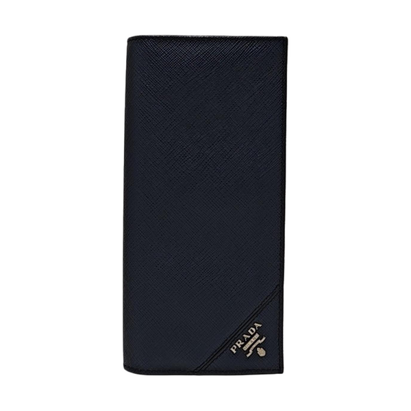 Saffiano Calfskin Wallet Blue