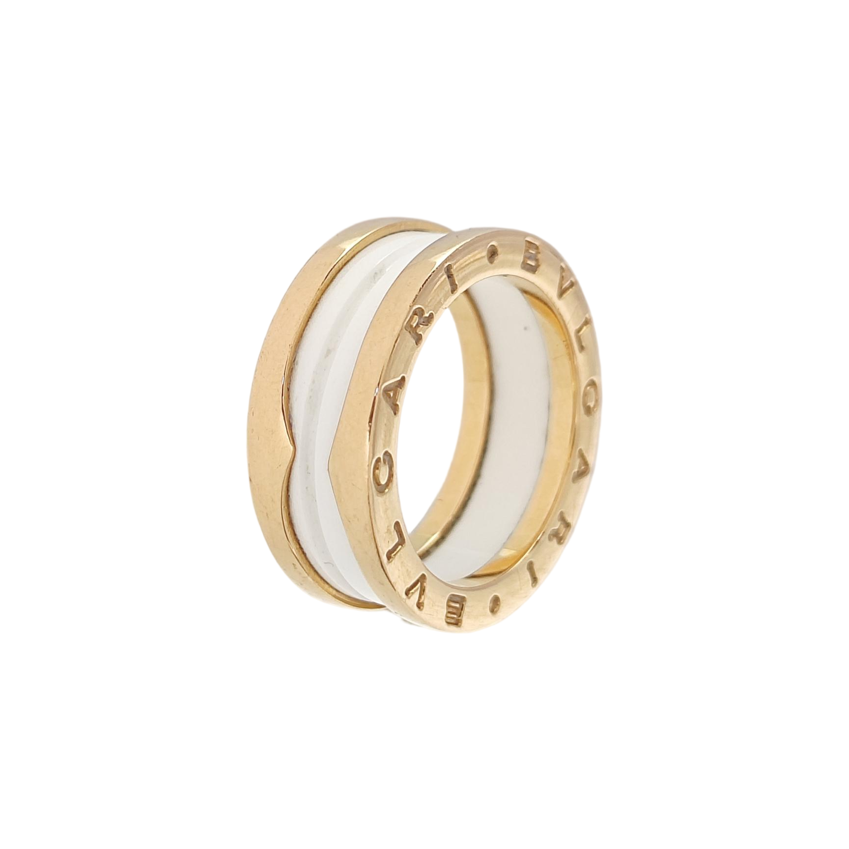 B.ZERO1 18k Rose Gold Ring EU 52