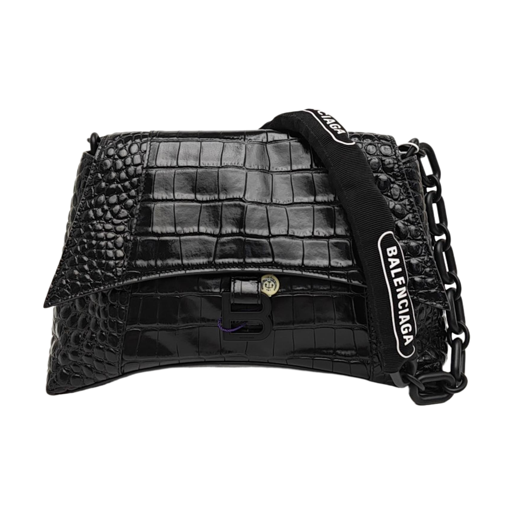 Downtown Small Calfskin Black