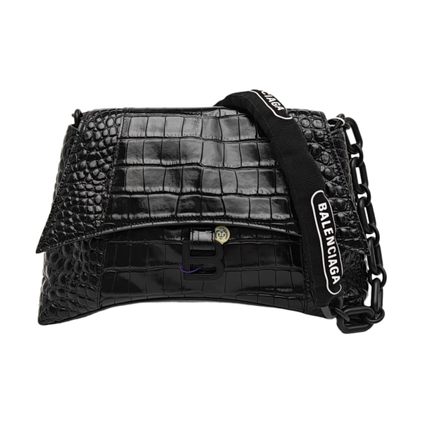 Downtown Small Calfskin Black