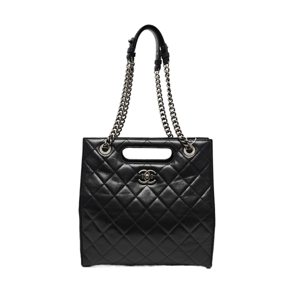 Quilted Calfskin Black