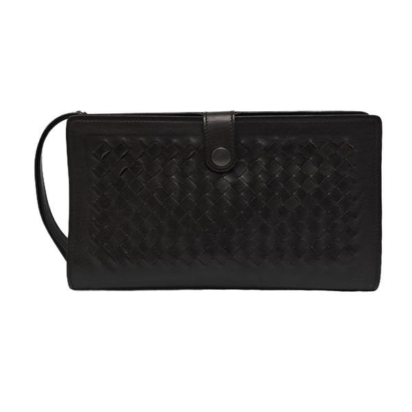 Calfskin Clutch Red