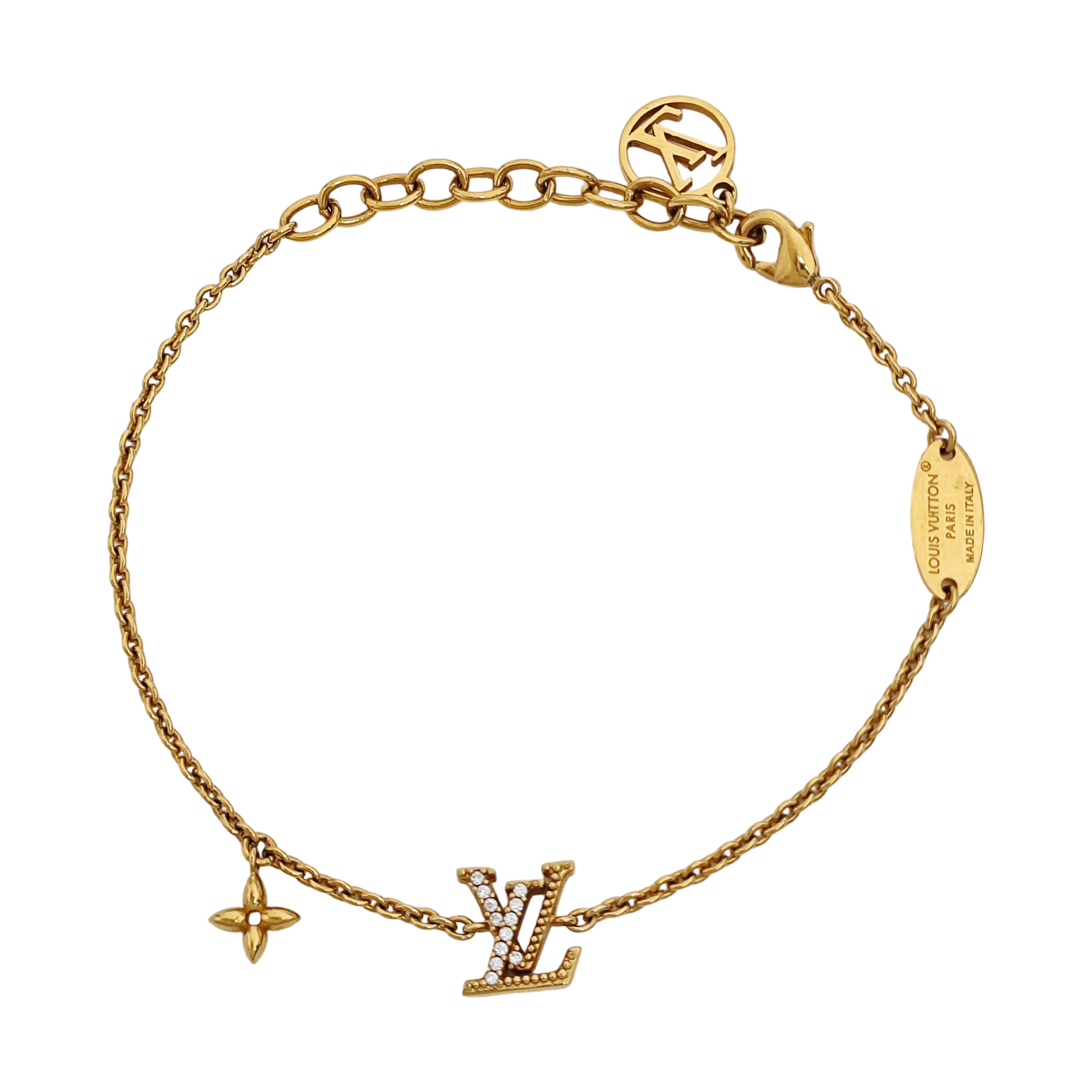 LV ICONIC Metal Gold Bracelet
