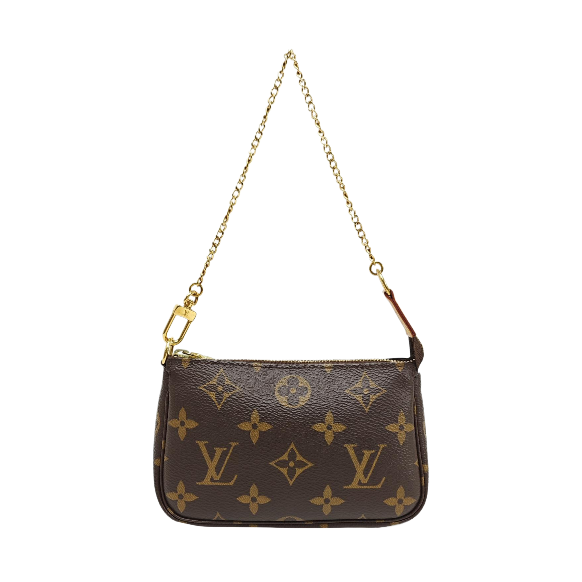 ACCESSOIRES Mini Monogram Coated Canvas Brown