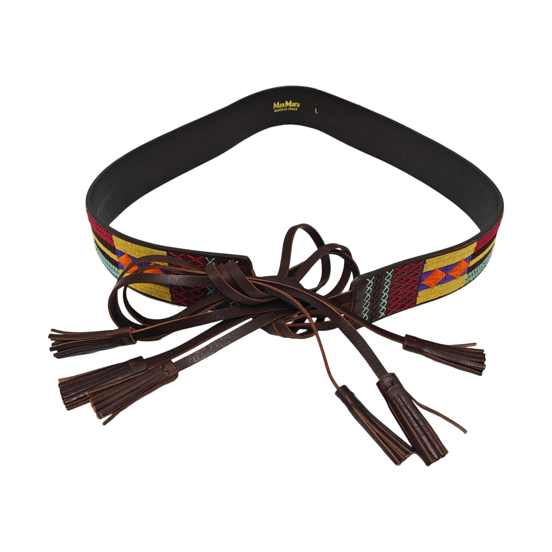 Fabric Belt Multicolor