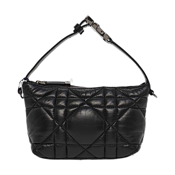 Diortravel Nomad Small Cannage Calfskin Black