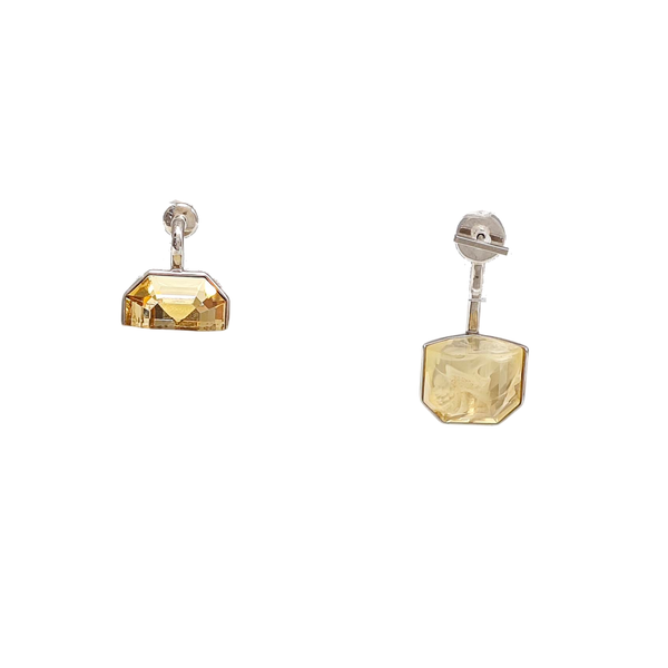 Metal Silver Stud Earrings
