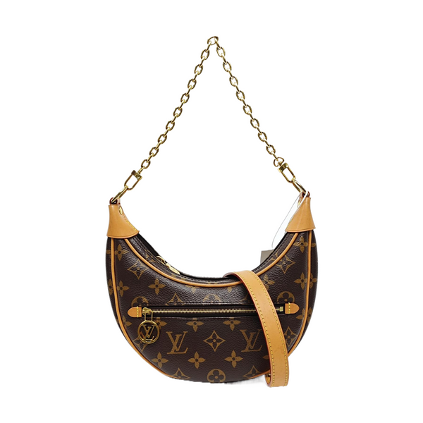 LOOP Monogram Coated Canvas Brown