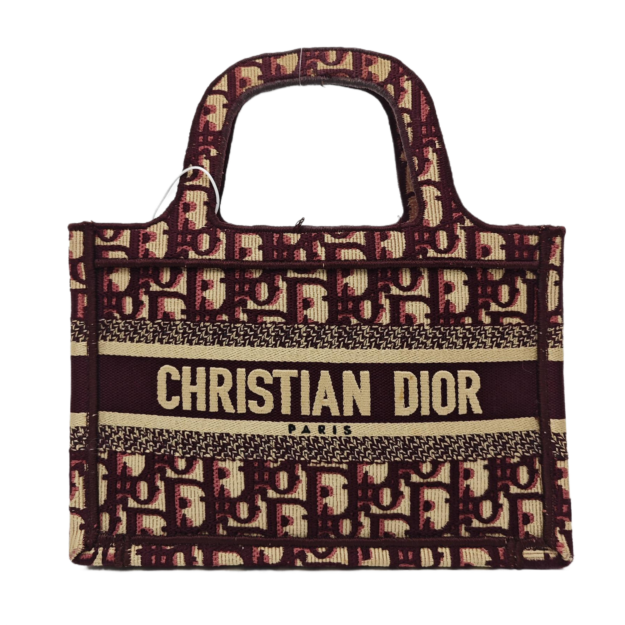 Book Tote Mini Canvas Red