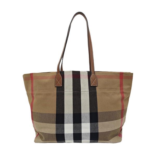 Fabric Tote Bag Beige