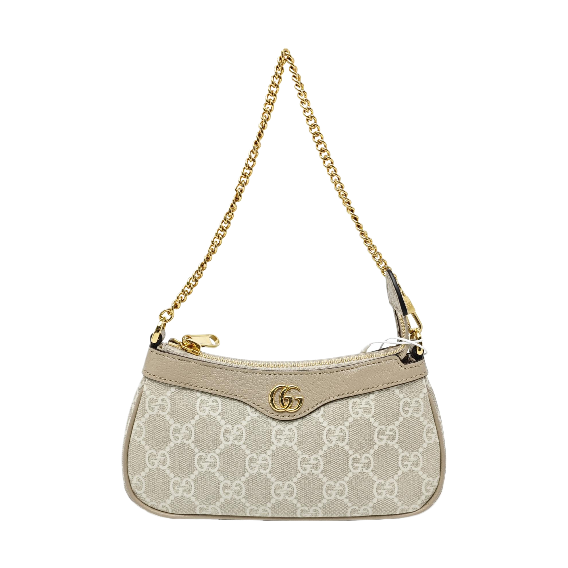 Authenticated pre-owned  Ophidia Mini Monogram Coated Canvas Beige - Shoulder Bag at Looply