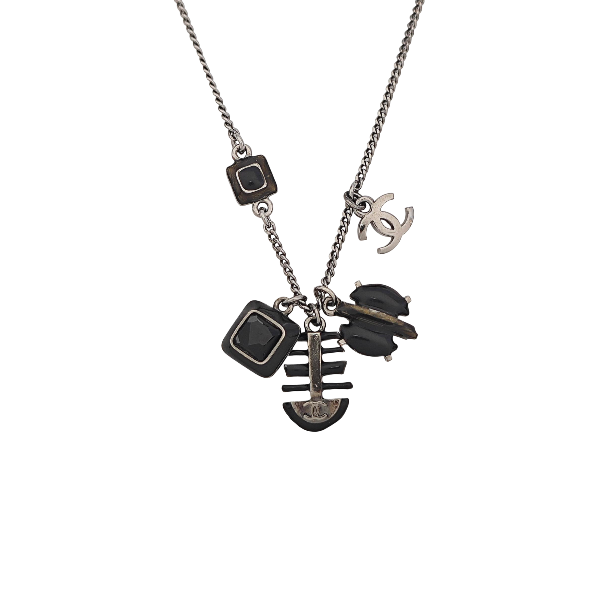 Metal Gray Necklace