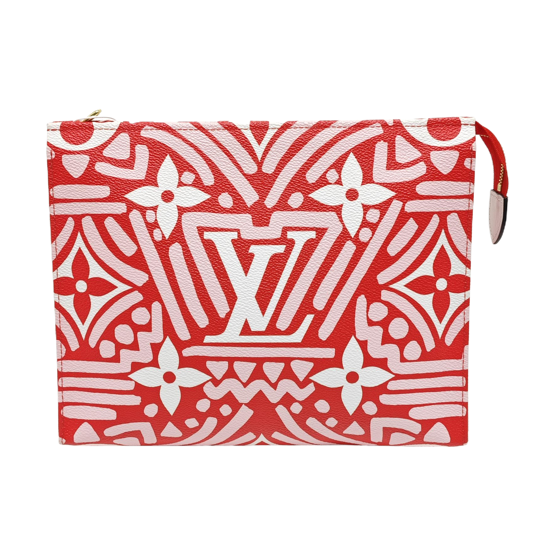 TOILET POCKET 26 Coated Canvas Red