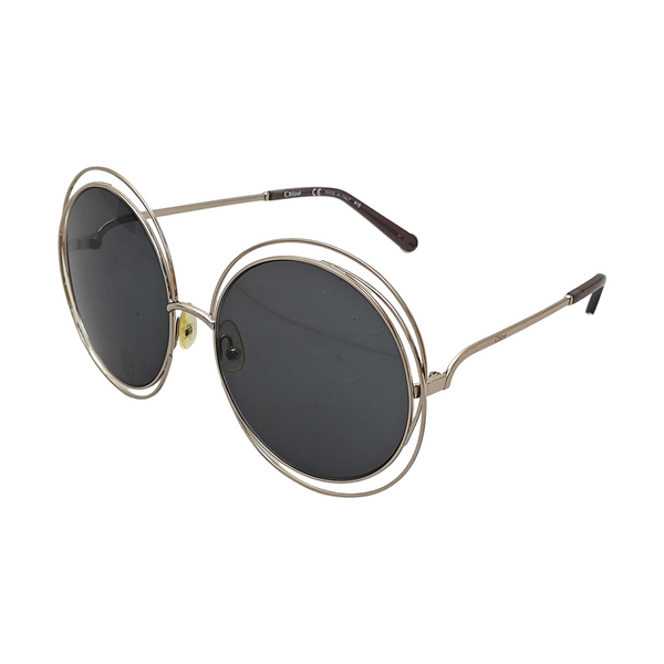 Gray Synthetic Sunglasses