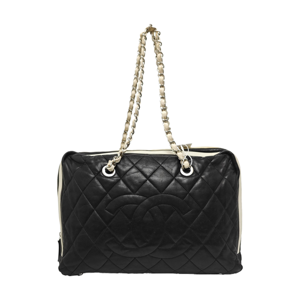 Quilted Lambskin Black