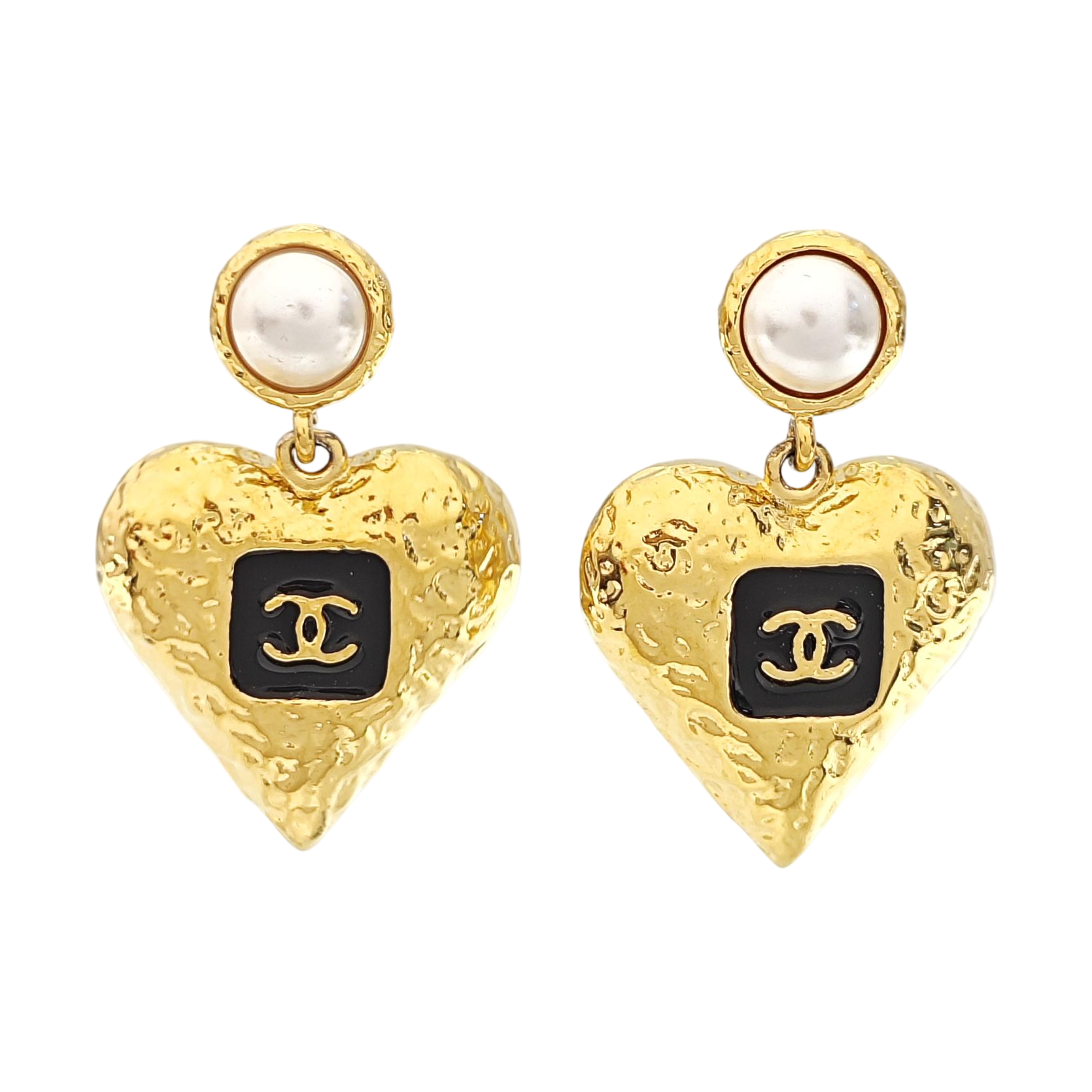 Metal Gold Earrings