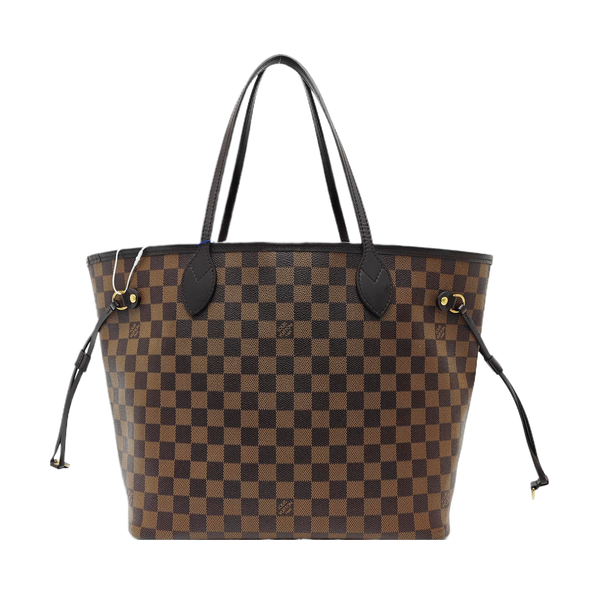 NEVERFULL MM Damier Ebene Coated Canvas Brown