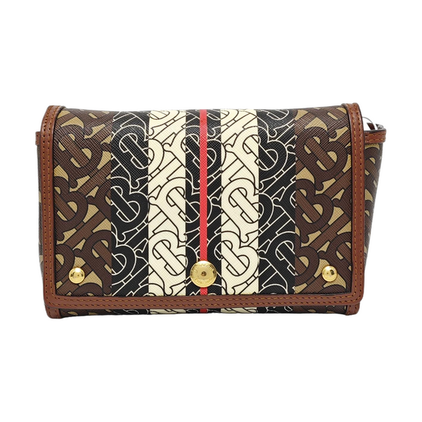 Crossbody Bag Coated Canvas Multicolor