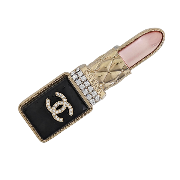 Metal Gold Brooch