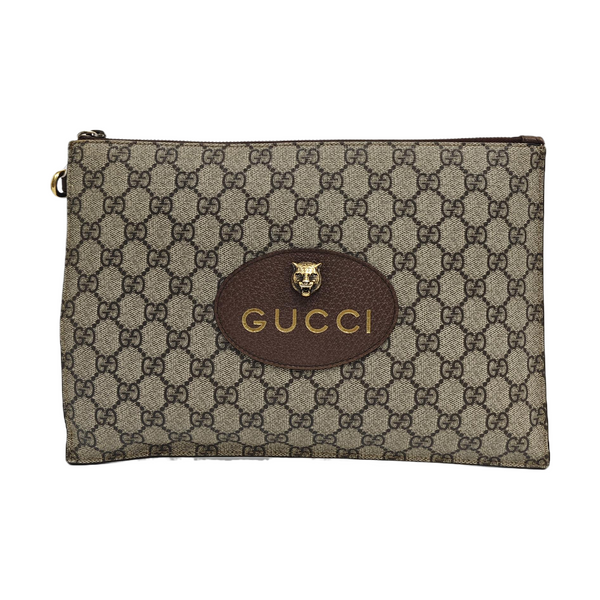 Neo Vintage Monogram Coated Canvas Beige