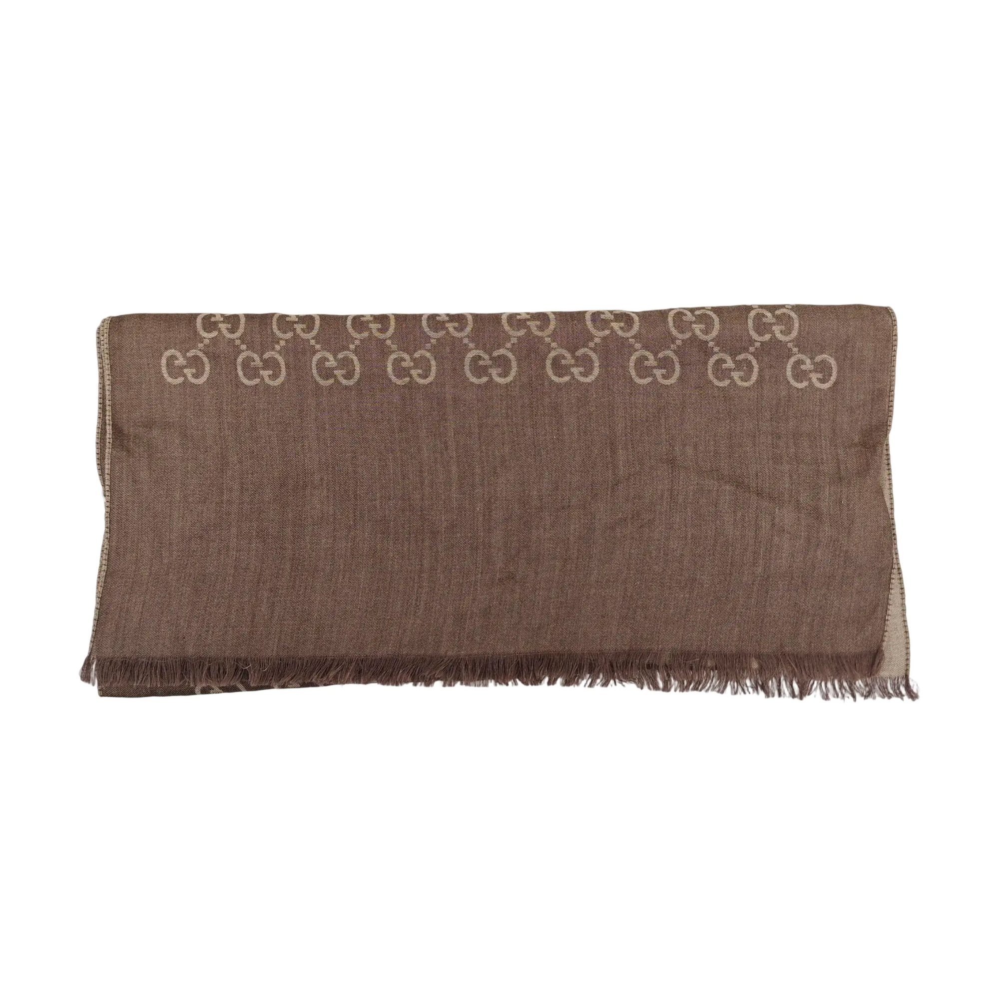 Wool Scarf Brown