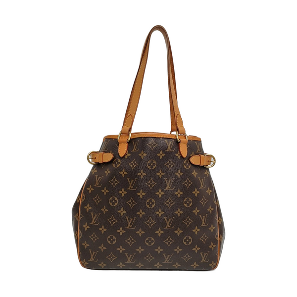 BATIGNOLLES MM Monogram Coated Canvas Brown