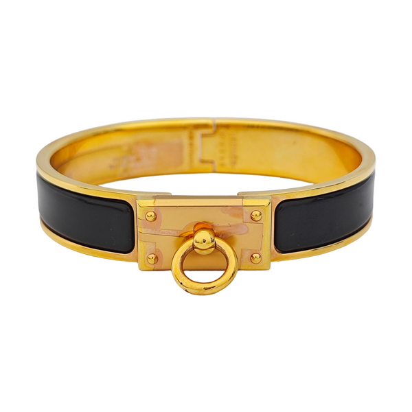 Clic Anneau Metal Gold Bangle