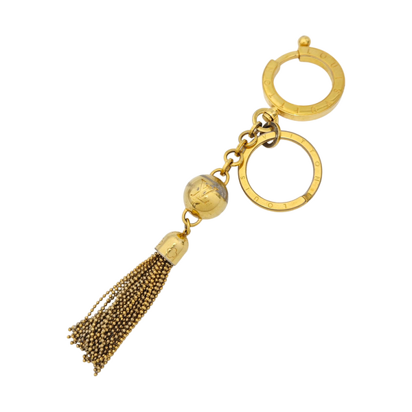 Metal Bag Charm Gold