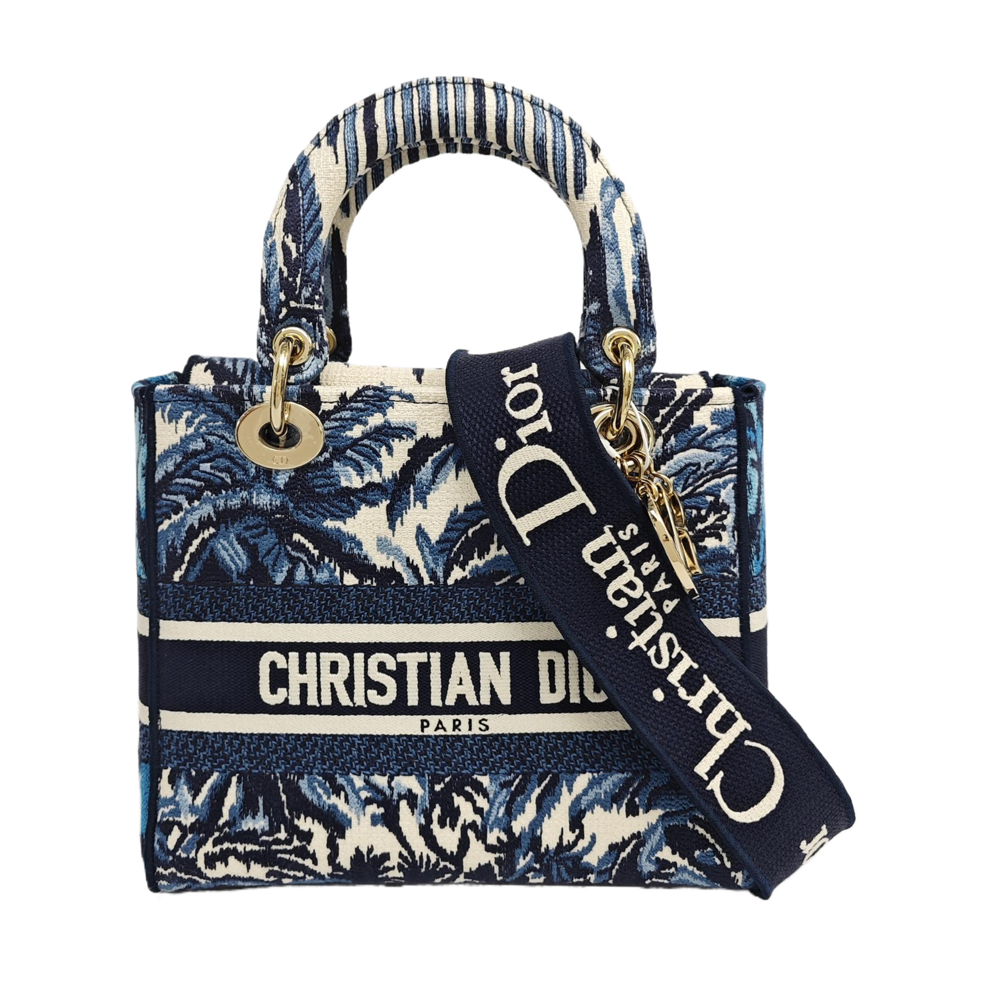 Lady D-Lite Medium Fabric Blue