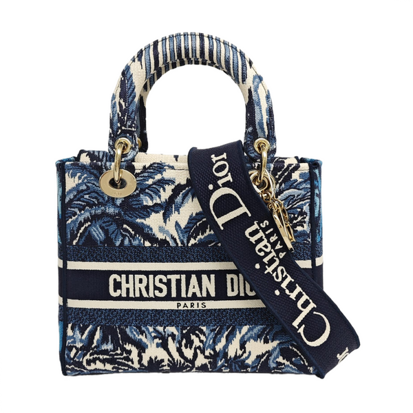 Lady D-Lite Medium Fabric Blue