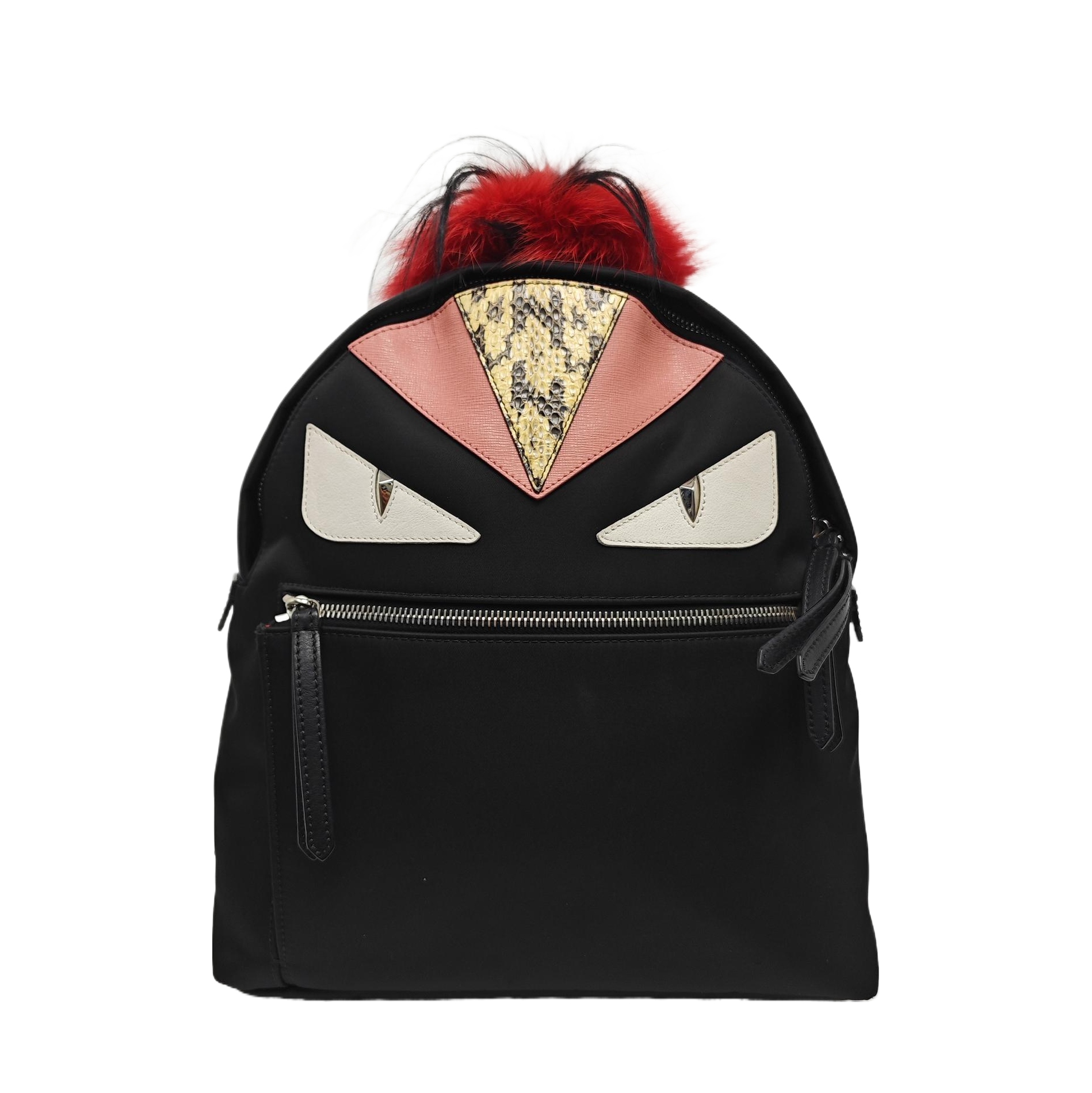 Authenticated pre-owned  Monster Nylon Black - Backpack at Looply